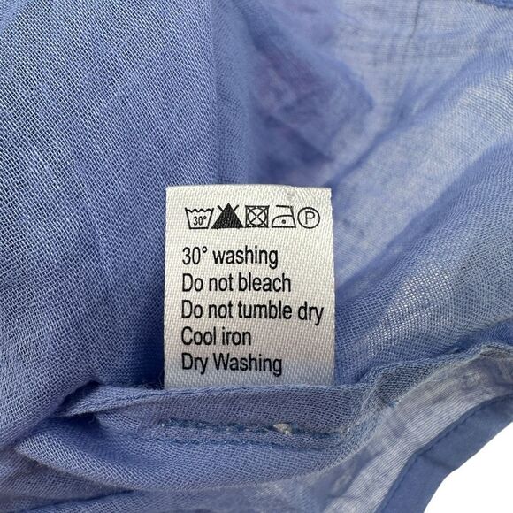 Banjanan Bonnie Dream Granada Tiered Maxi Purple Cotton Dress Size X-Small XS - Picture 8 of 10